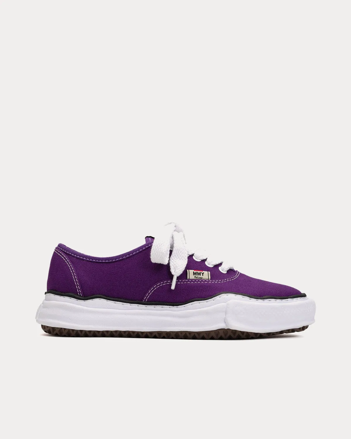 Baker OG Sole Canvas Purple / White Low Top Sneakers