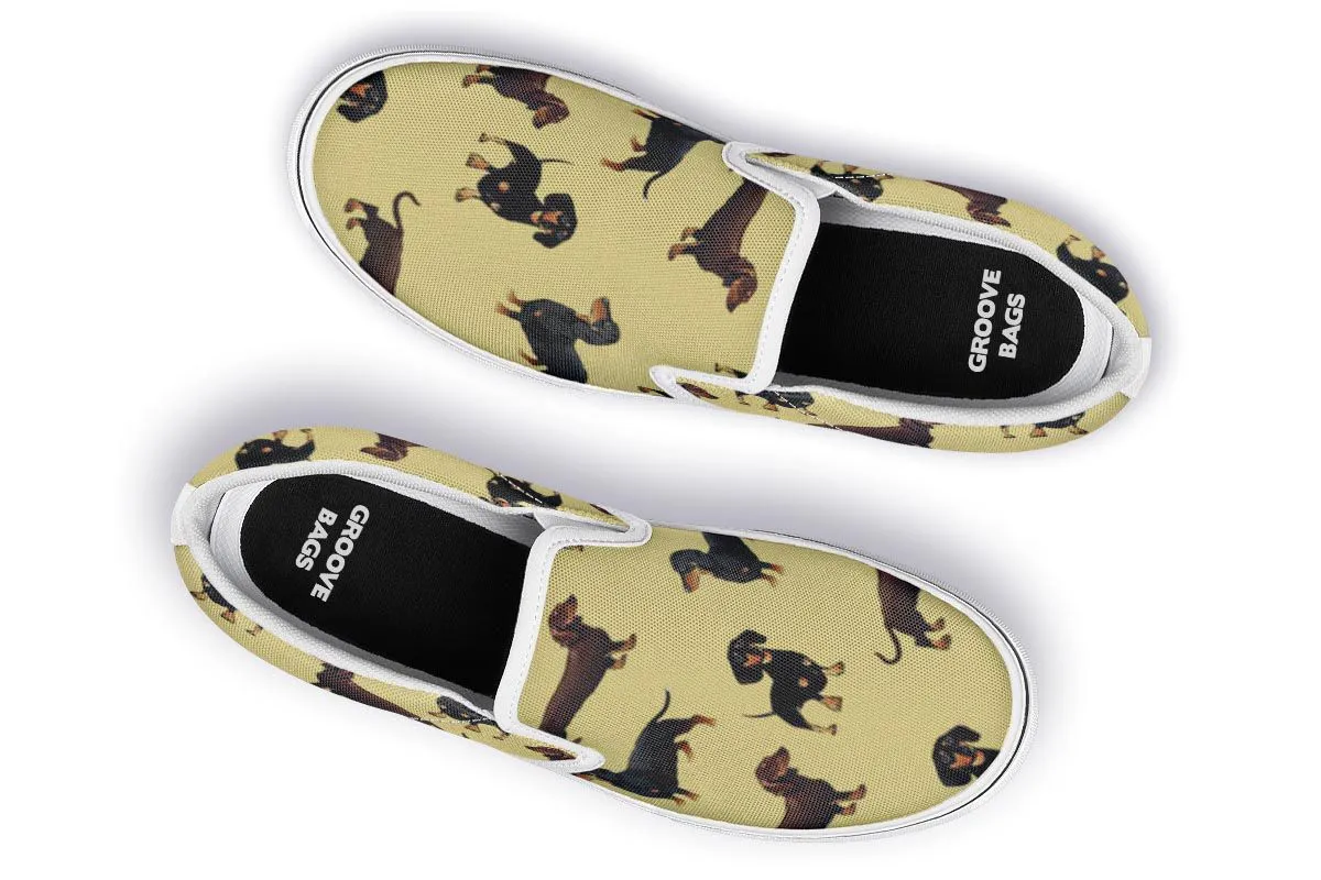 Dachshund Slip-On Shoes