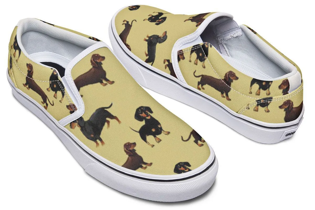 Dachshund Slip-On Shoes