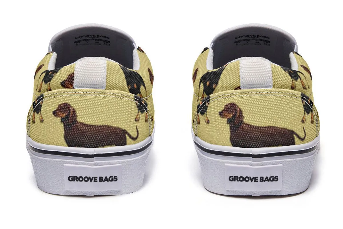 Dachshund Slip-On Shoes