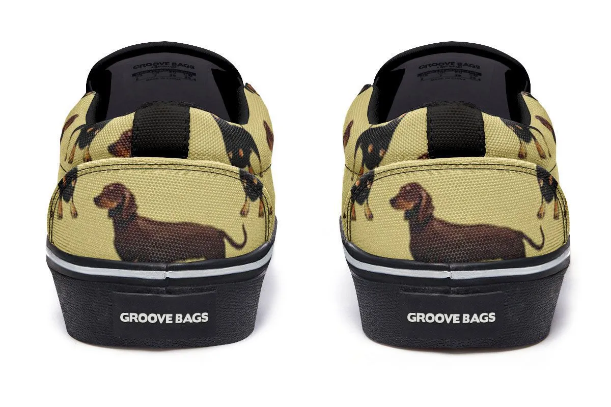 Dachshund Slip-On Shoes