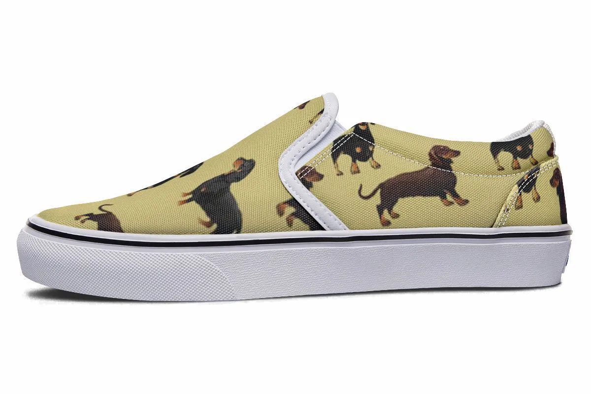 Dachshund Slip-On Shoes
