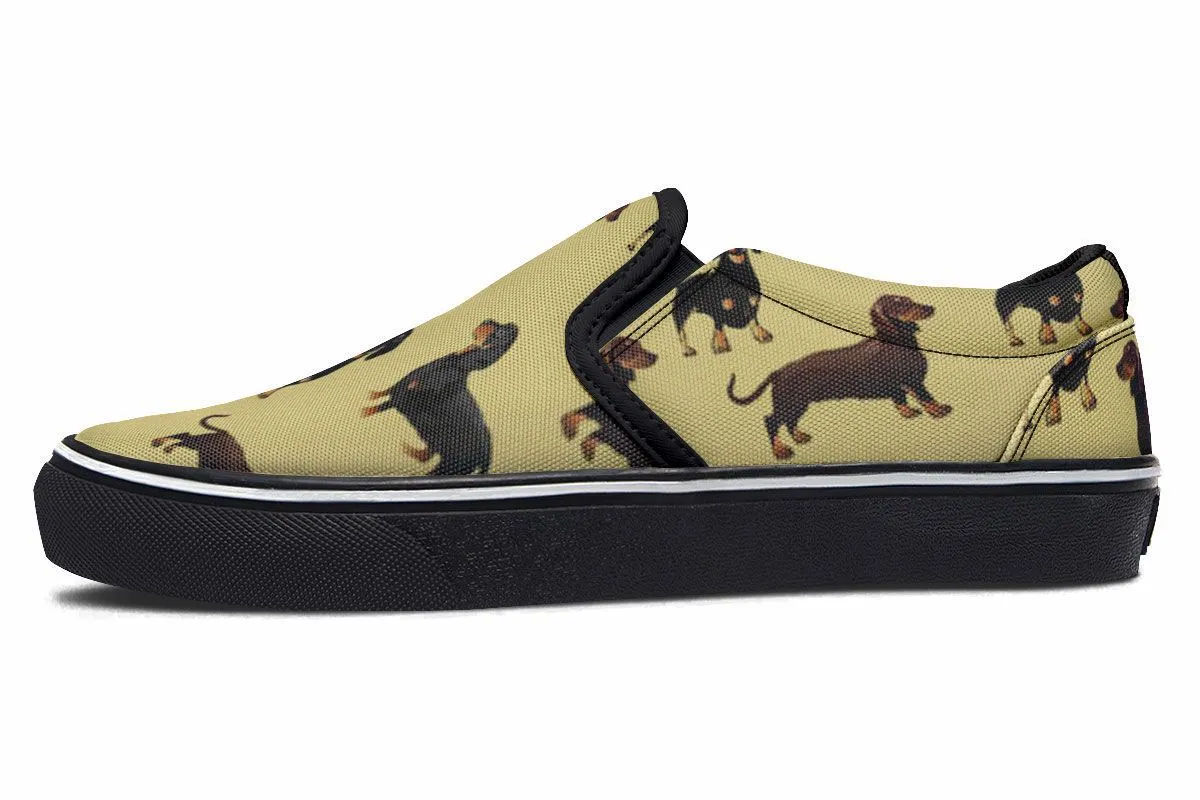 Dachshund Slip-On Shoes