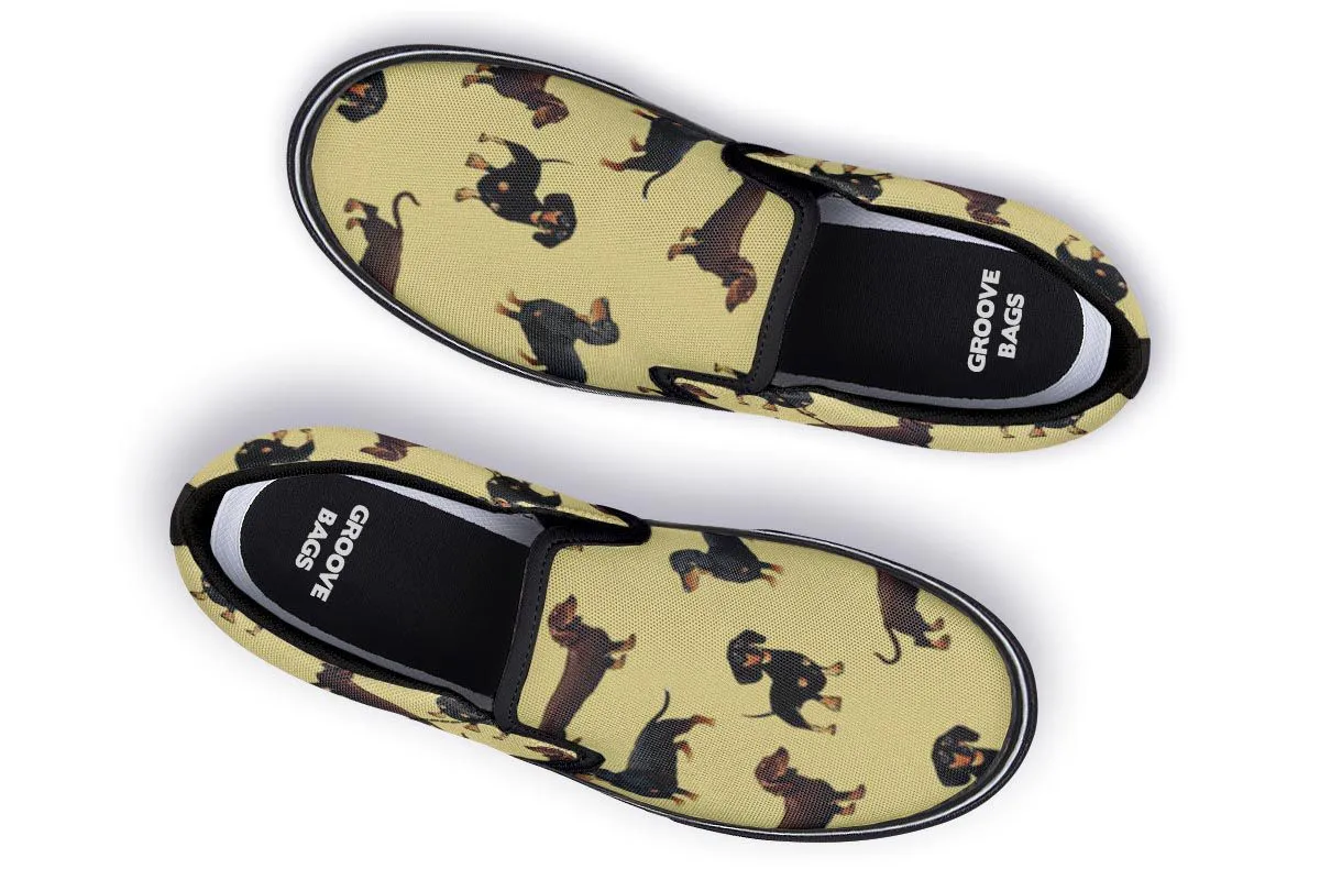 Dachshund Slip-On Shoes