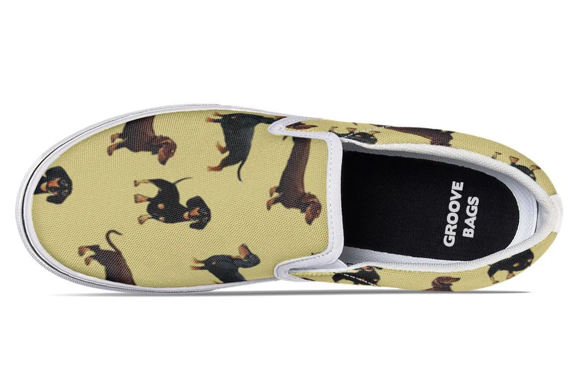 Dachshund Slip-On Shoes