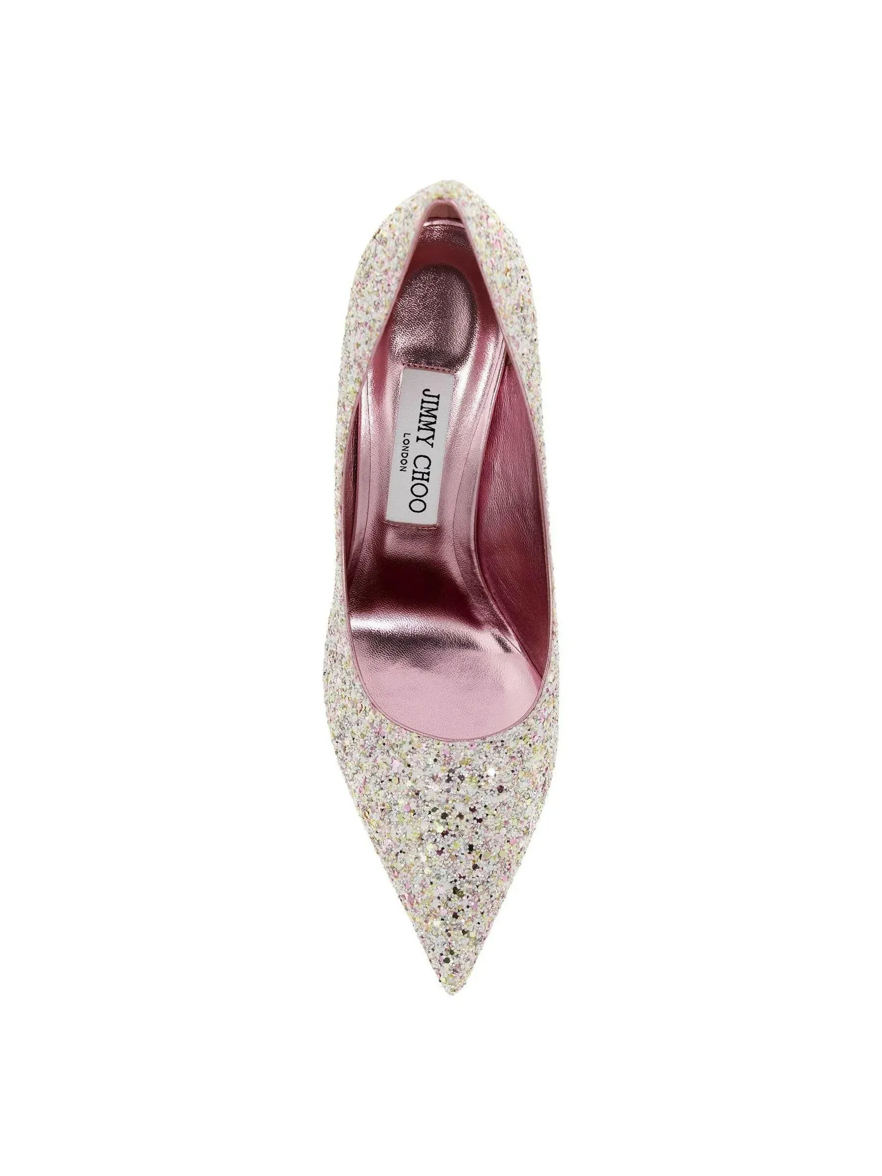 Glitter Love Satin Slingback Pumps