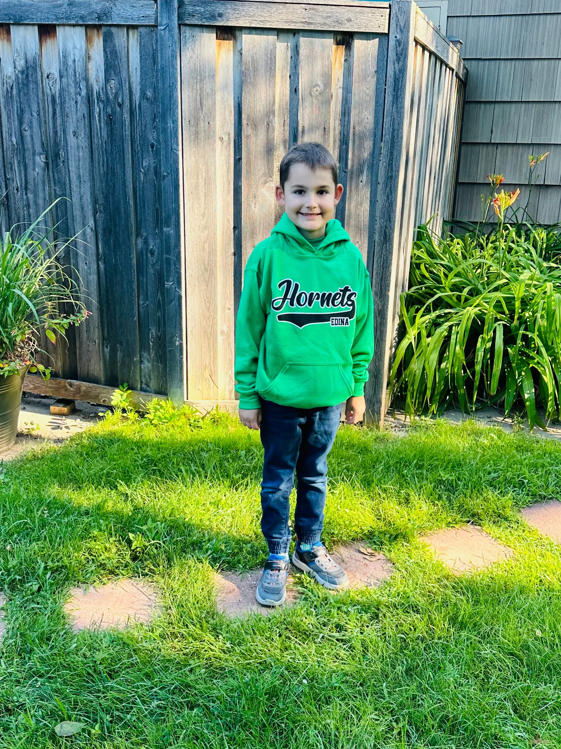 Hornets Youth Kelly Green Hoody