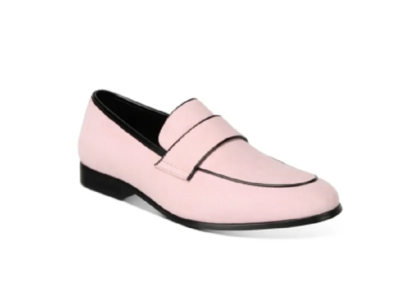 INC International Concepts Mens Arlo Dress Loafers  Color Pink Size 11.5M
