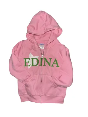Littles! Light Pink Zip Hoody