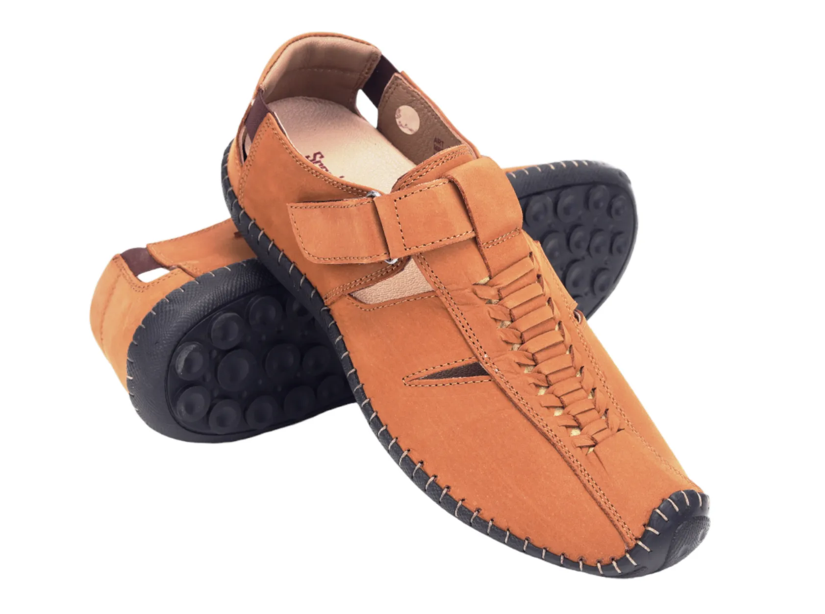 Mens leather fisherman sandal 95947