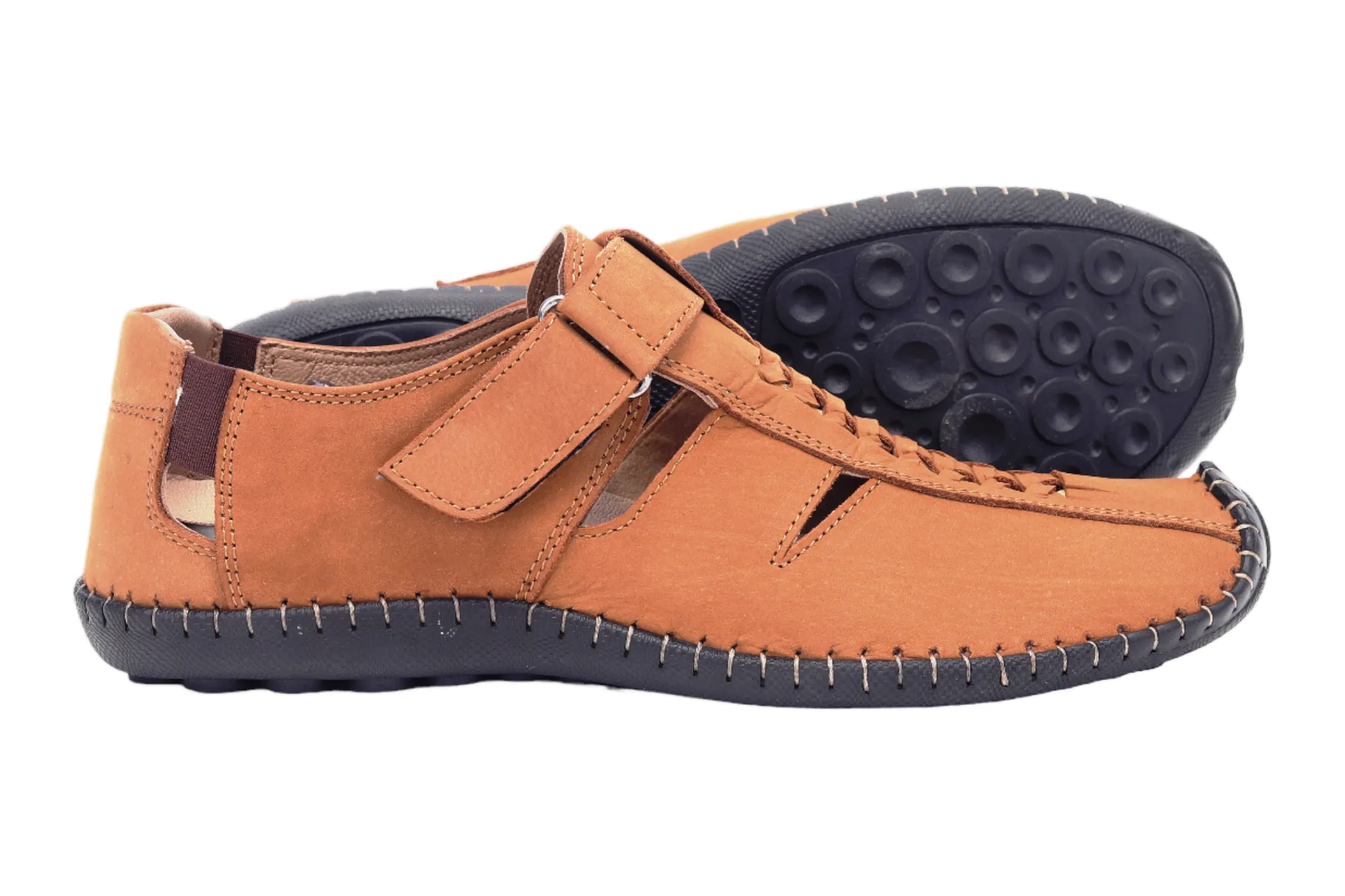Mens leather fisherman sandal 95947