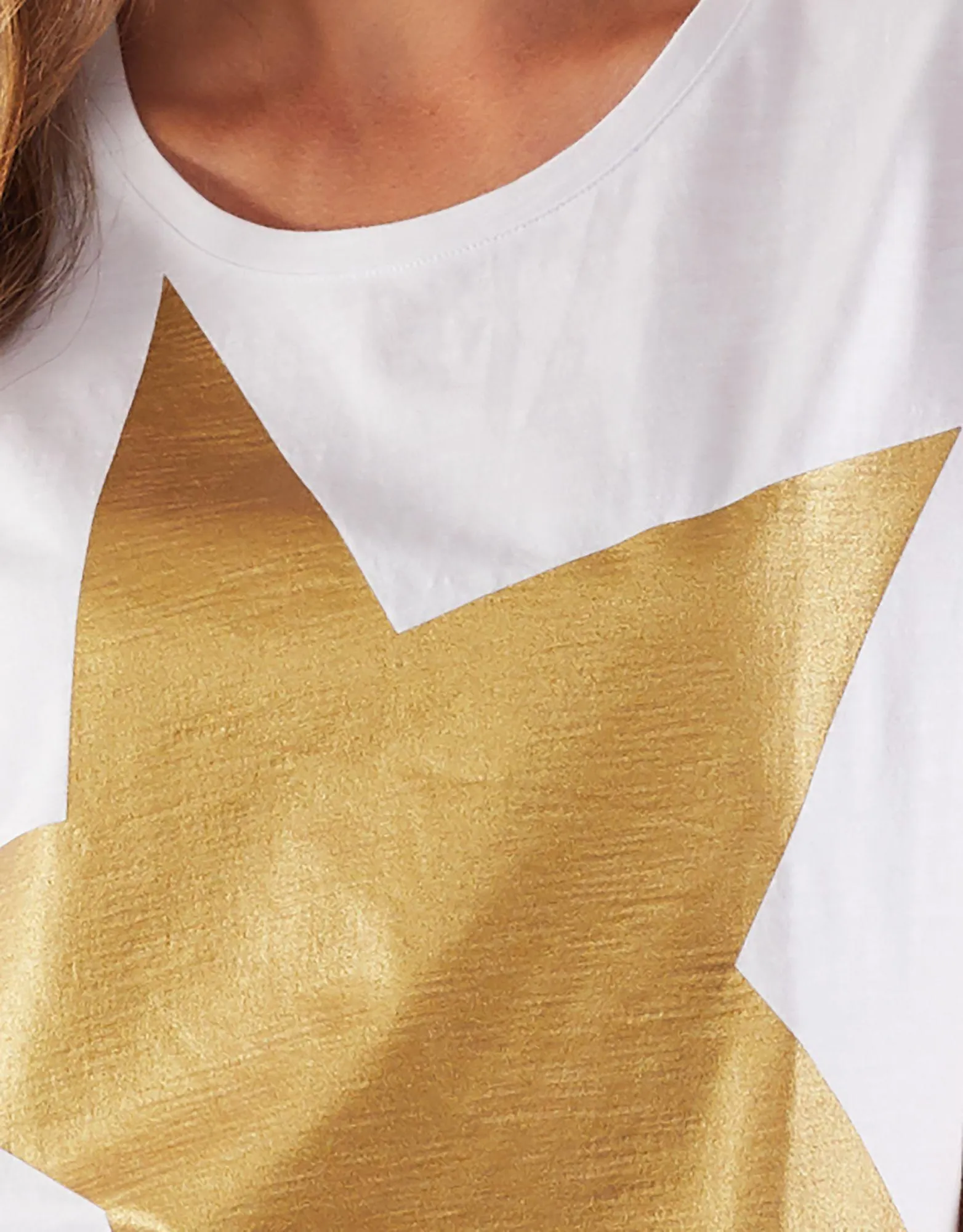 Super Star Tee - Gold
