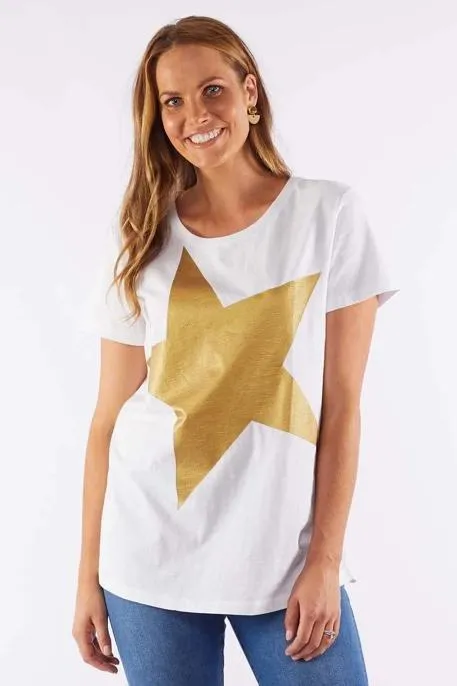 Super Star Tee - Gold