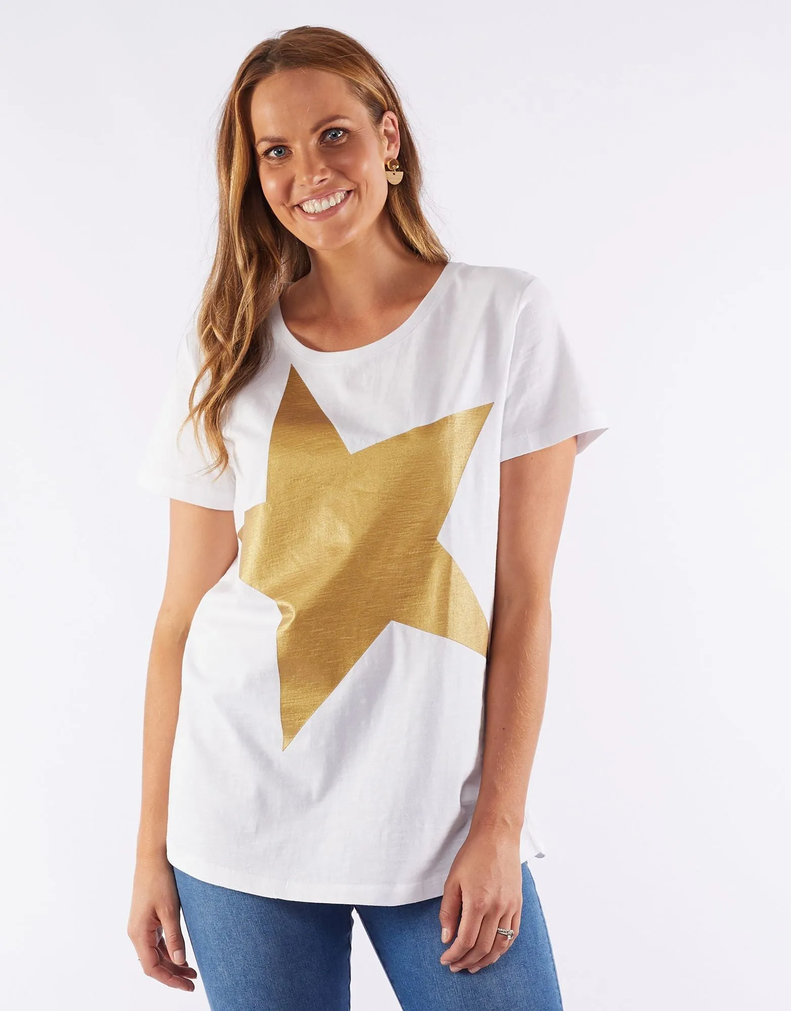 Super Star Tee - Gold