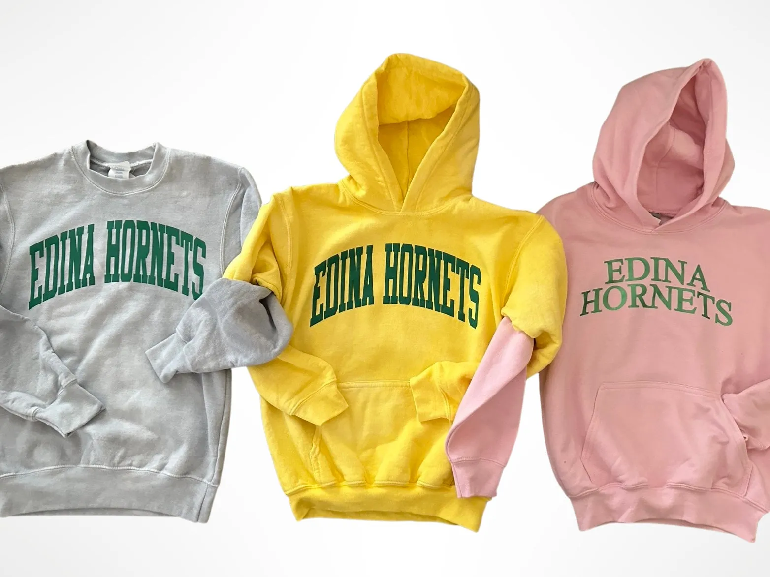 Youth Yellow Hoody Edina Hornets